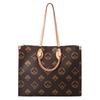New Women's Bag Large-capacity Retro Printed Tote Bag Texture Versatile Work Commuter Bag Portable Shoulder Bag