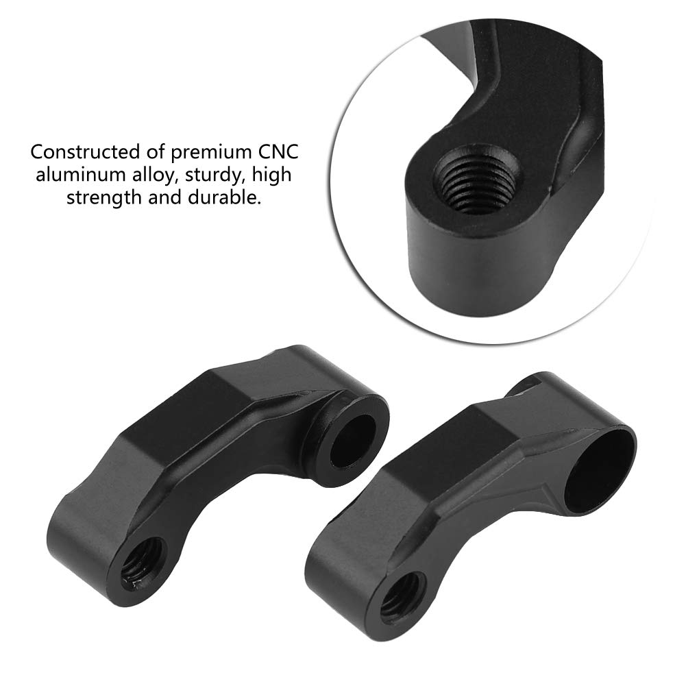 Mirror Riser Adapter, Motorcycle Mirror Mount Riser Extender Adapter, Motorcycle Mirror Riser Extension Bracket