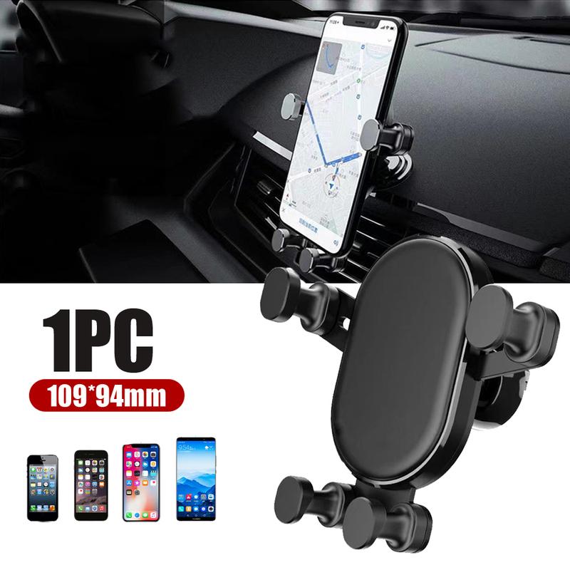 1pc Universal Car 180 Degree Adjustable Holder Car Air Vent Phone Bracket Car Dashboard Phone Holder Auto Interior Accessories