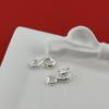 Sterling Silver Dragon and Phoenix Clasp for DIY String Bracelets and Anklets