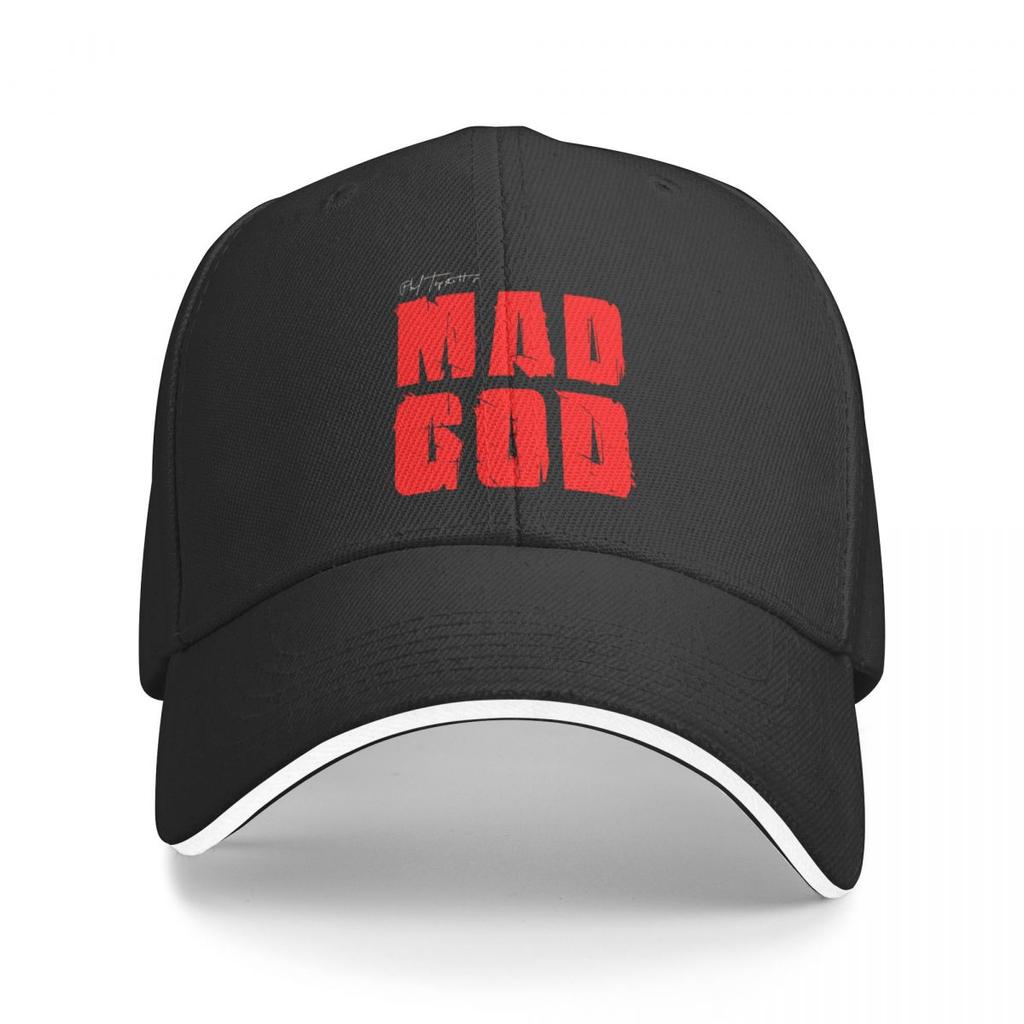 MAD GOD SIGNATURE LOGO IN ORPHANBLOOD Cap Baseball Cap Fluffy Hat Thermal Visor Unisexs Tennis Women's