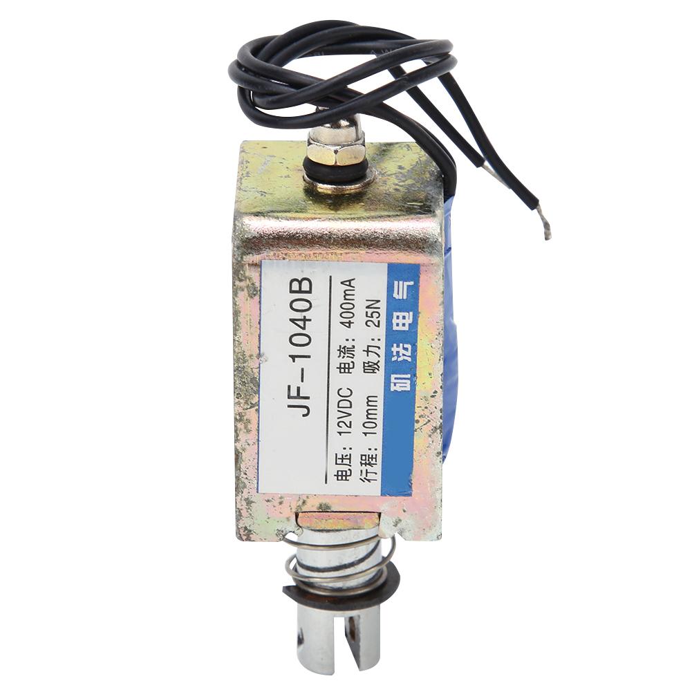 Sonoff 2 Women's Jf 1040B Push Pull Type Dc Solenoid Electromagnet 25N 12Vdc 10Mm Stroke