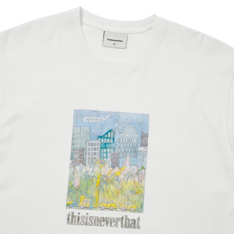 ThIs Is Never That City   Park Tee White