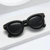  Fashion Oval Candy Color Sunglasses Women Y2K Retro Rivets Men Brand Designer Trending Punk Round Sun Glasses Shades