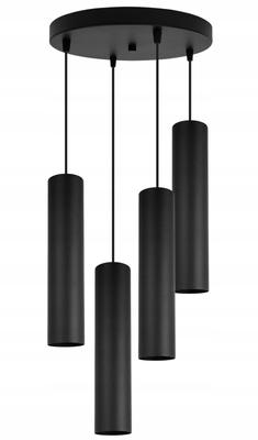 LAMPE À SUSPENDRE AU PLAFOND MODERNE LAMPE LED NOIRE