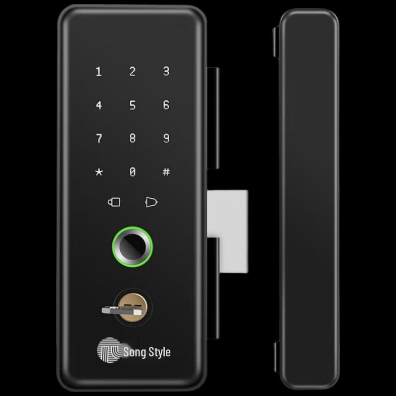 GEPAD A5S Smart Fingerprint Glass Door Lock