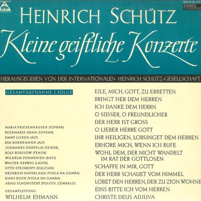 LP Record HEINRICH SCHUTZ - Kleine Geistliche Konzerte BM30SL1311 BARENREITER Germany Classical Used