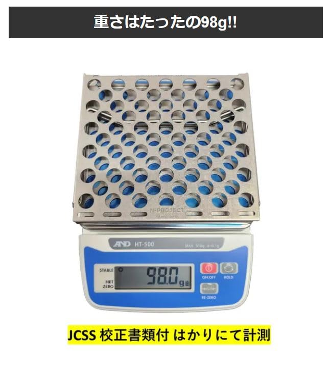 Titanium Table Foldable Compact Outdoor Table Ideal size for mountain climbing solo camping UL TITANIUM TABLE in N-project (S) / / / [Made Japan]