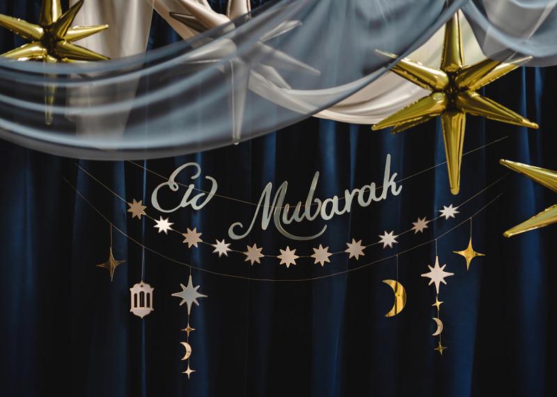 Baner Eid Mubarak, 200 Cm, Mix