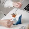 3D Shark Shaped Coffee Mug Ceramic Coffee Cups With Handle And Spoon Cartoon Handmade Tea Cup
