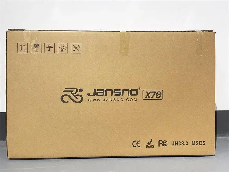 Jansno X70 20Inch Fat Tire Electric Bicycle 750W 48V 34AH Dual Battery 30MPH 80km/120km City Commuter Electric Bike for Adults