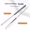 Stainless Steel Makeup Spatula for Mixing, Microblading, and Facial Scraping.
