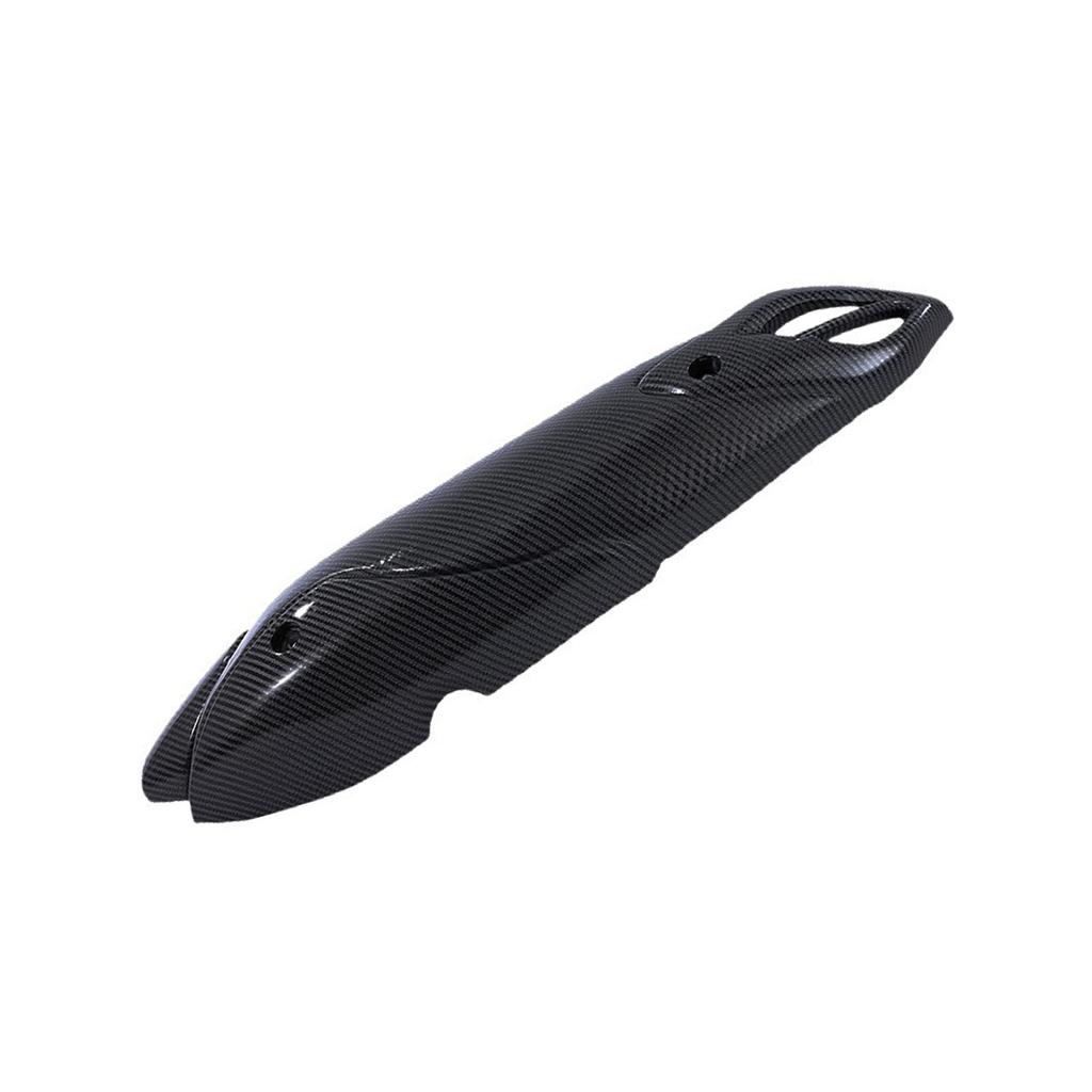 Quick Install Exhaust Guard for NMAX155 2025 Motorcycle Using ABS Material and Original Screws for Perfect