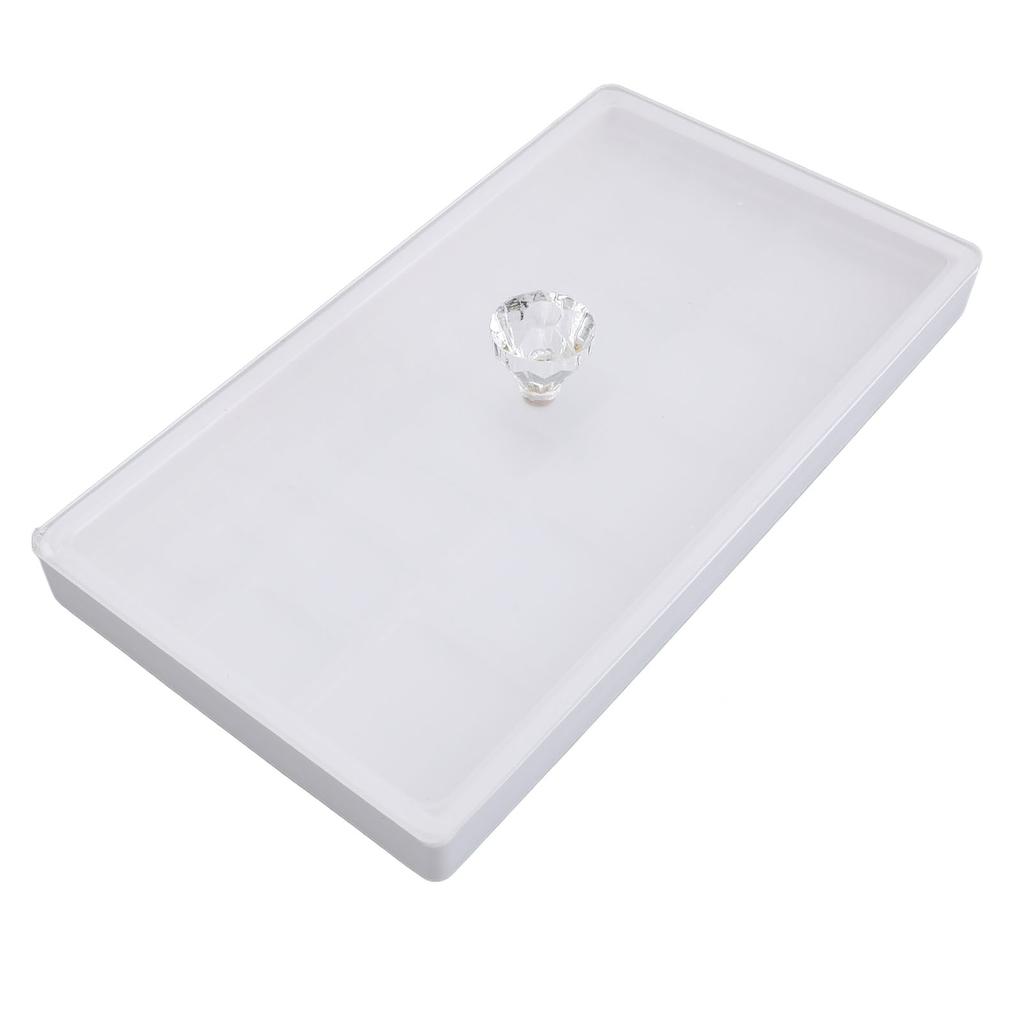 Watch Parts Storage Box Divided Storage Precise Parts Watch Movement Dial Tray with Dustproof Cover