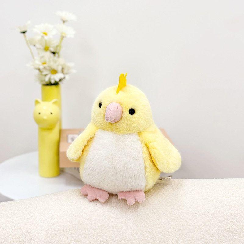 Plush Sparrow Parrot Stuffed Toy Animal Birds Doll Room Decoratio Kids Gifts