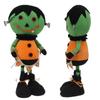 Cute Halloween Plush Figurines Ghost Black Cat Decorations