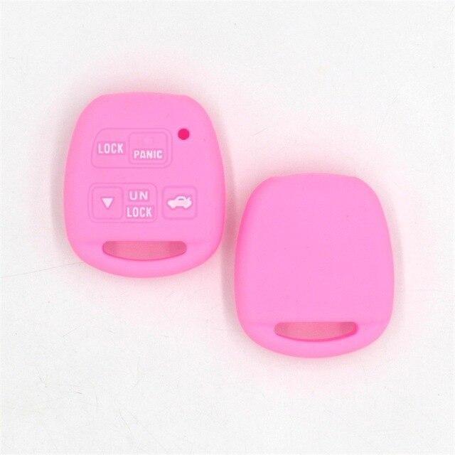 3 Button Silicone Rubber Key Case Cover for Lexus Gx470 Rx350 Es300 Rx300 Rx400h Ls Lx Nx Rc Rx Sc Gs Holder Shell Accessories