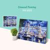Diamantmalerei Tier Volldiamant Rund/Quadrat Tier 3D Diamant Blume Stickerei Strass Bild Diamant Mosaik Geschenk Schloss Gebäude
