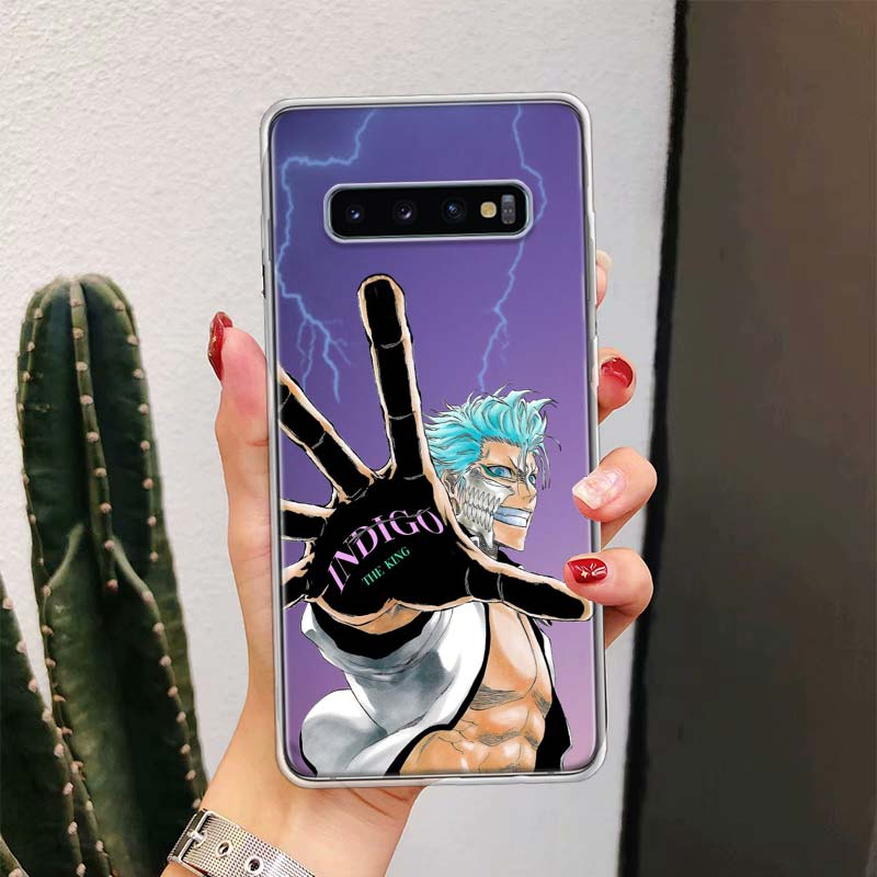 Bleach Grimmjow For Samsung Galaxy Note 20 Ultra 20 10 Pro 9 8  Phone Case S10E S10 Plus S9 S8 + S7 Edge M21 M32 Cover