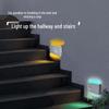 Wireless Magnetic LED Night Light with Human Infrared Sensor & Type-C Charging for Home Use