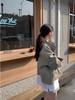 Women's Korean Chic Motorcycle Jacket: Versatile Zippered Long-Sleeve in Spring/Autumn Style