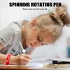 4 Stück Fidget Stift Spinner Stift Mit LED-Licht Multifunktionaler Drehstift Stressreduzierer Stifte Zum Drehen Helfen beim Denken Kugelschreiber