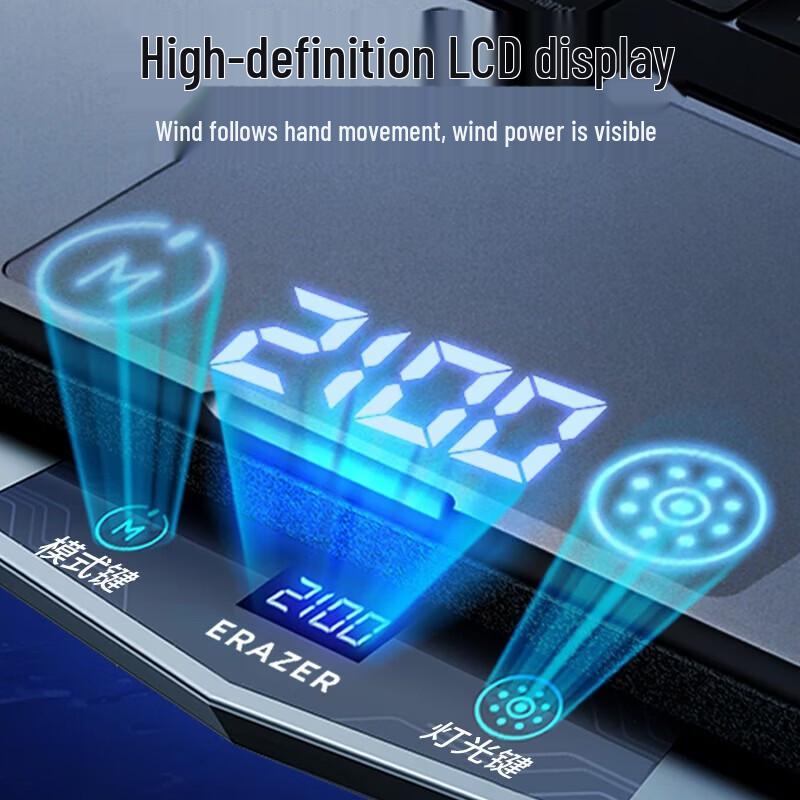 High-Performance Laptop Cooling Stand with Adjustable Fan