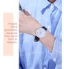 Kezzi 2023 Unisex Trendy College Style Engraved Casual Wristwatch
