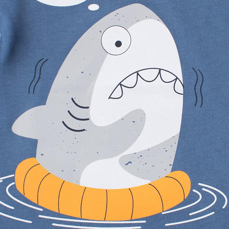 27kids Korean Style Summer 2024 Children's Short-Sleeve T-Shirts
