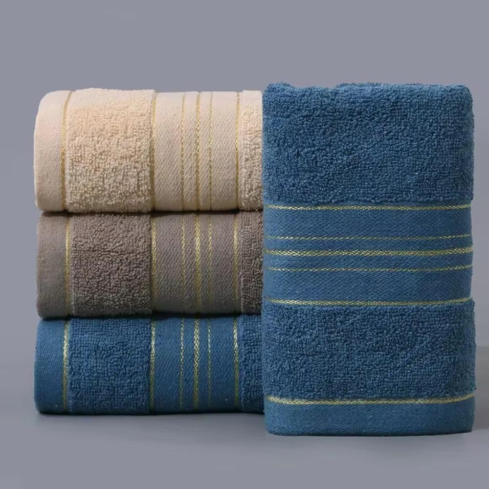 Portable Soft Face Towel Pure Cotton Bath Towel Gifts Embroidered Towel