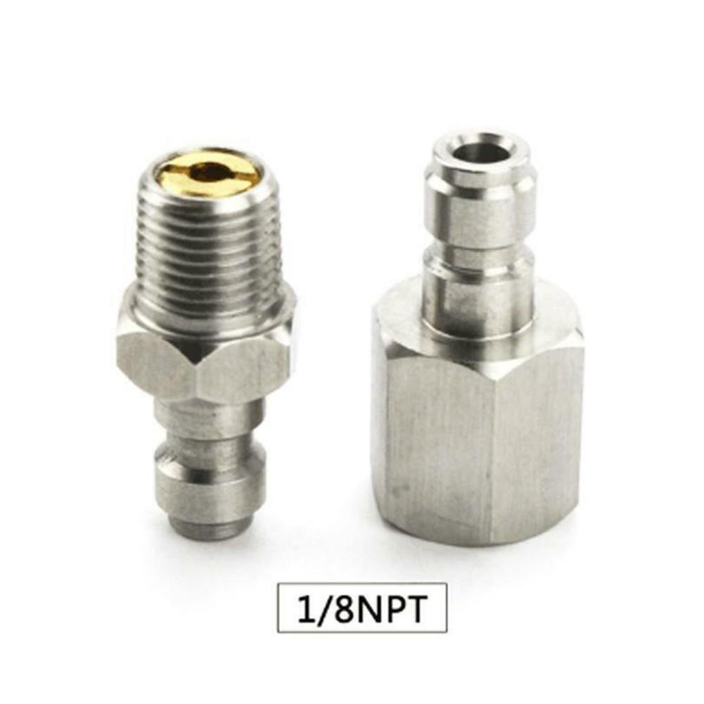 

Швидкоз ємна муфта 1/8 NPT, 8 мм, чоловіча, штекерна, заливний ніпель PCP