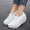 Women's Shoes New Comfort Sports Shoes Slip On Ladies Loafers Wedges Platform Shoes Women's Vulcanized Shoe Breathable Sneakers
