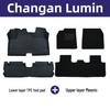 Eco-Friendly TPE Odorless Floor Mats for Changan Nuomi Yu – Interior Car Protection