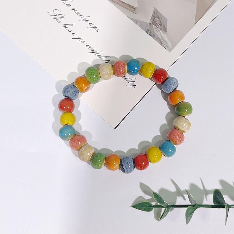 Boho Ceramic Beaded Bracelet Bracelets For Women Men Friendship Bracelet Creative Jewelry Gifts