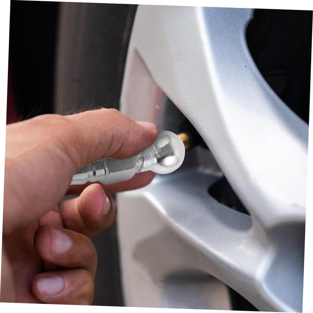 TOBBOMEY Durable Air Chuck Nozzle, Compatible with Air Compressors, Air Chuck Nozzle for Cars,