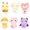 Adorable Mushroom Animal Plush Toy Cute Bee, Bat, Fox, Lamb Home Decor