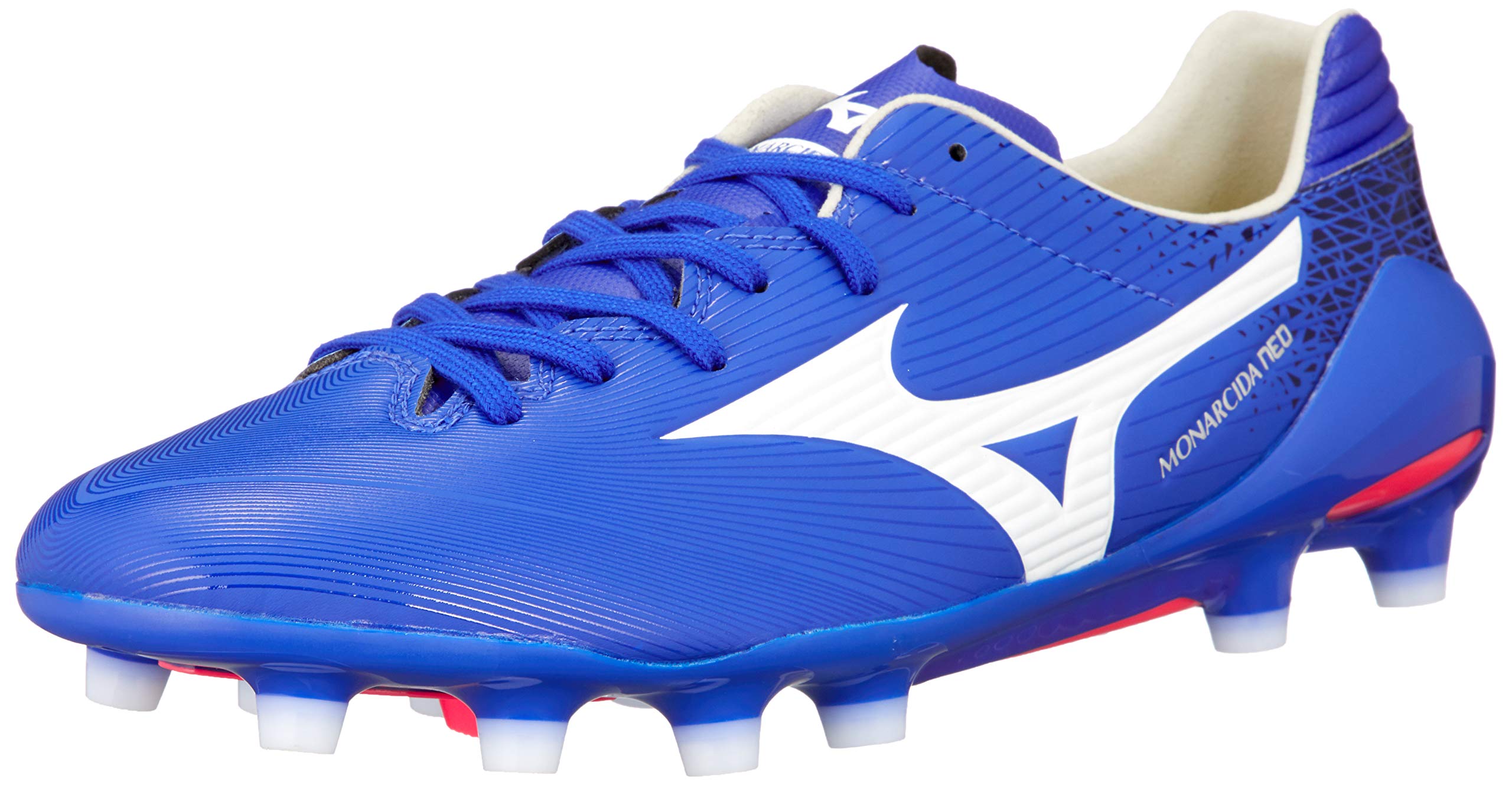 Mizuno Monarcida NEO PRO Soccer Size 2E Cleats, Blue/White, 26.0 cm,