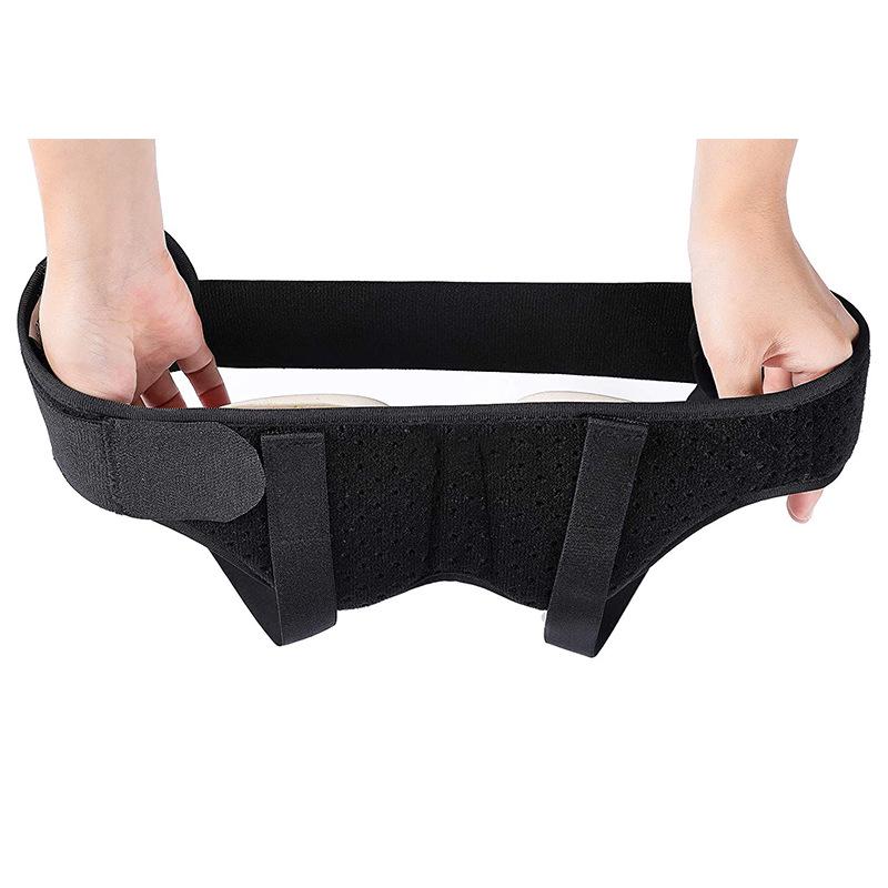 

Мужской поясной ремень от паховой грыжи M (Double Hernia) чёрный