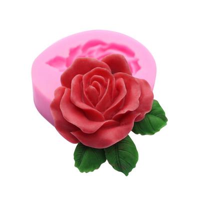 Silikon-Kuchenform, Rose, Pfingstrose, Blumenform, Pastenform, Keks-Fondant-Kuchen-Werkzeuge, Kuchendekoration