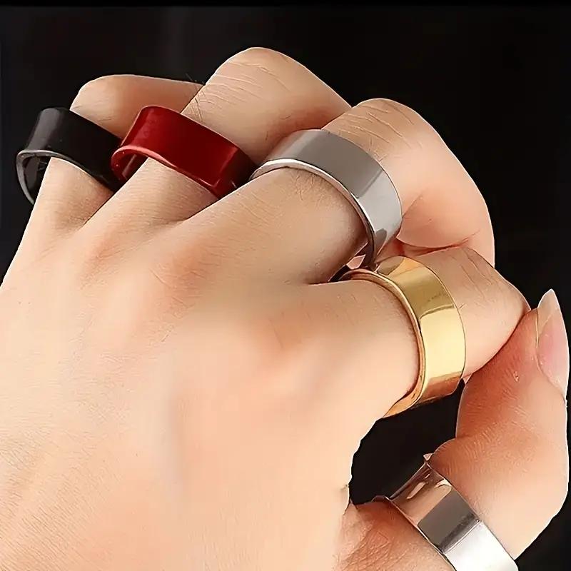 1PCS Creative Stainless Steel Ring Bottle Opener Beer Bottle Opener Finger Ring Bottle Opener Bar Beer Opener
