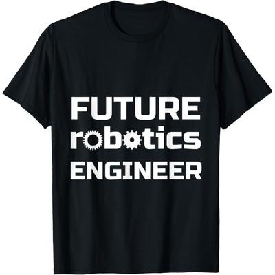 Future Robotics Engineer Shirt Boys Robotics Engineering T-Shirt