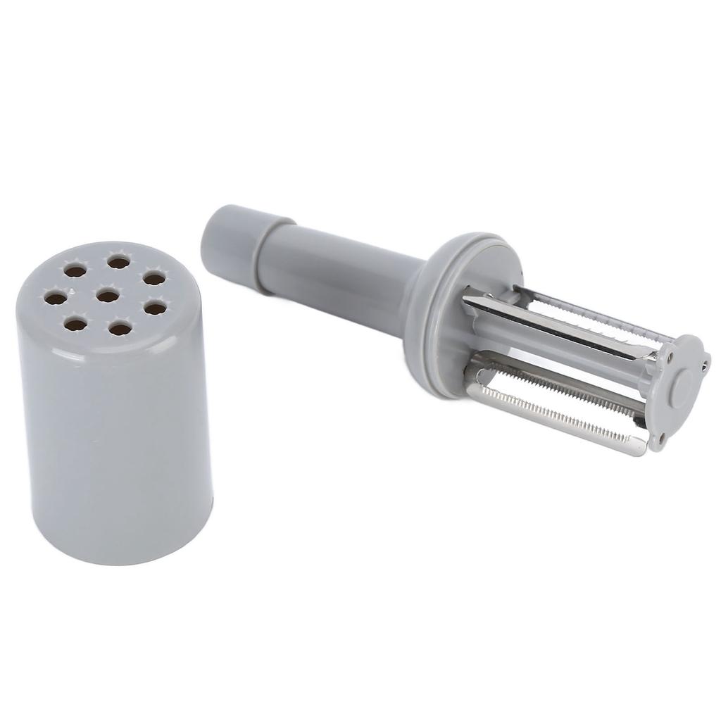 Household Peeler Bottle Shape Durable Fruit Potato Carrot Peeler Kitchen Tool SuppliesGray