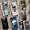 Animal The Wolf Howl Case For Xiaomi Redmi Note 11 Pro Note 12 8 9 10 Pro 12S 10S 11S 9S Redmi 12C 9C 10C Capa
