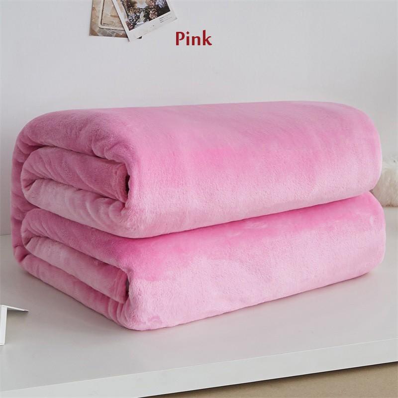 Weiche Decke Einfarbig Fleece Bett Werfen Handtuch Bettwäsche Blatt Für Erwachsene Hause Schlafzimmer Sofa Reise Büro Nickerchen Decken