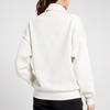 Puma Sports Lifestyle Series Letter Casual Stand Collar Long Sleeve Sweatshirt Women Sweatshirt White 534387-05