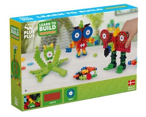 Plus-Plus blocks. Learn to build monsters. 240 pieces.
