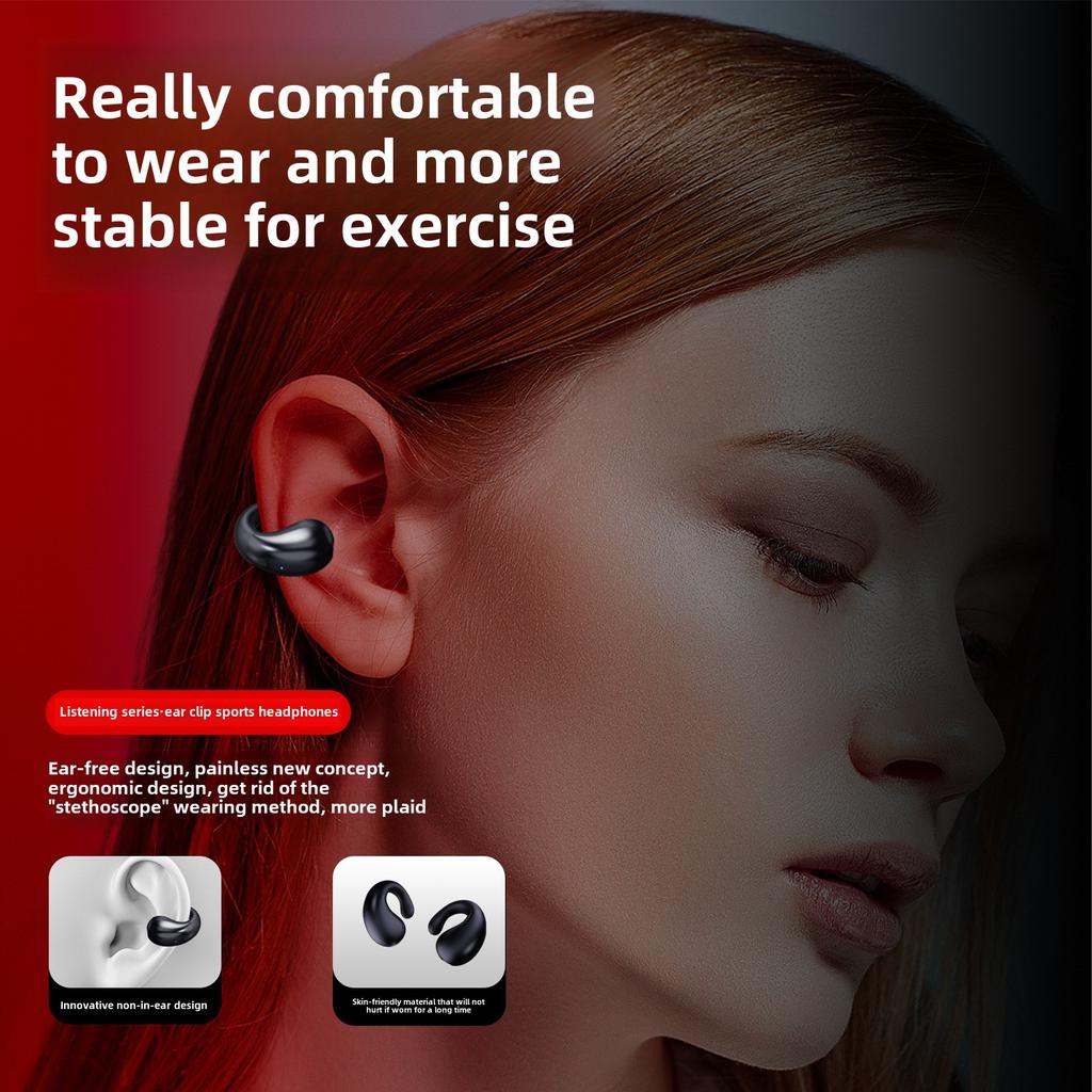 Die neuen kabellosen TWS-Knochenleitungs-Sport-Bluetooth-Kopfhörer sind nicht schädlich für die Ohren