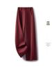 Women's High-Waist Wide Leg Trousers: 2025 Spring/Autumn Fashion, Versatile, Trendy, Slimming, Straight-Leg Casual Pants