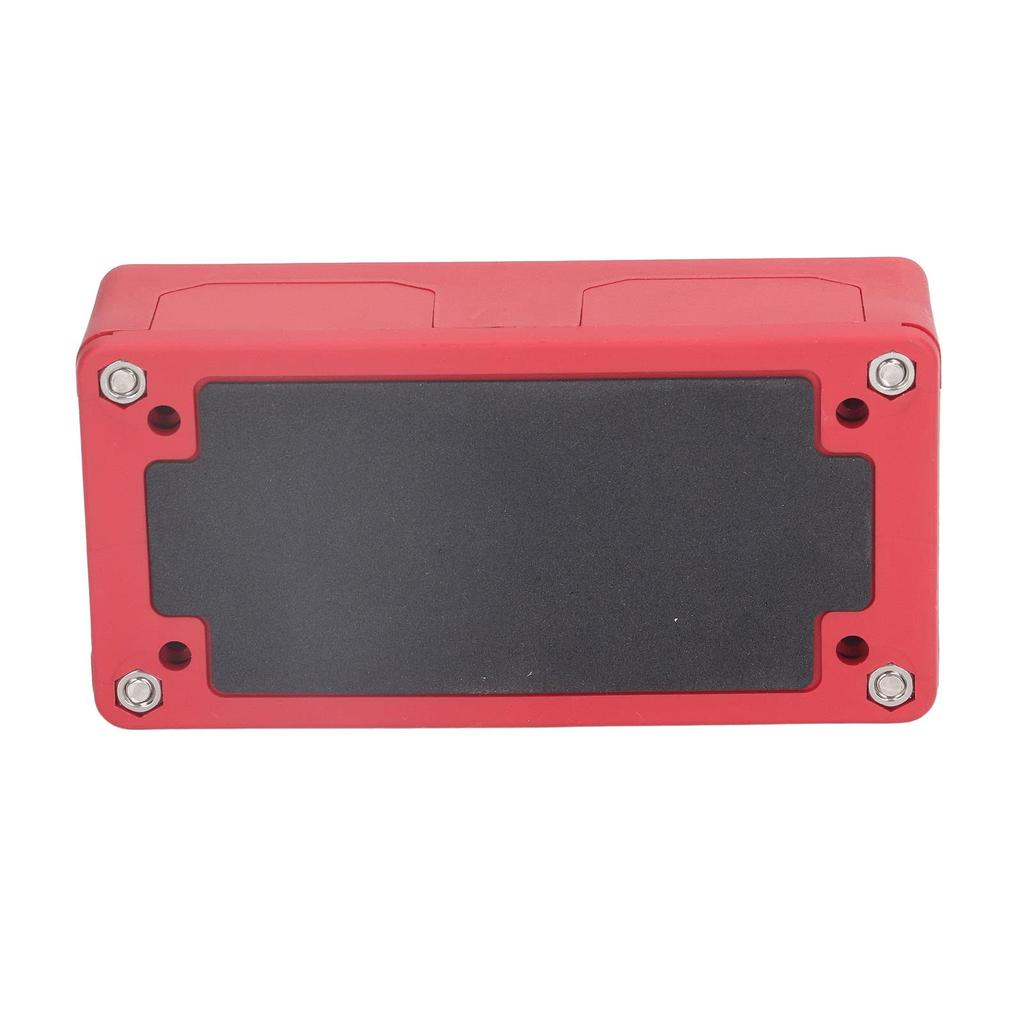 Screw Terminal Distribution Blocks, Distribution Blocks M8 Screw Terminal Busbar DC 48V 300A for Auto Boat (Red (Sueded 4996))