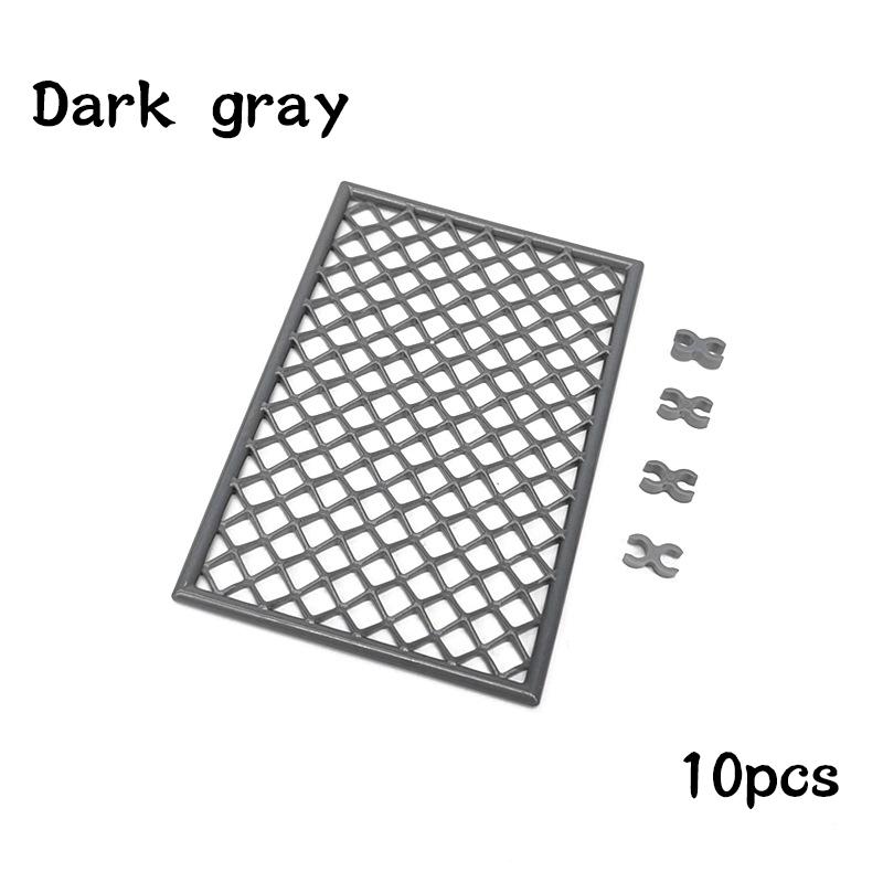 MOC 30104 92338DIY City Military Base Barbed Wire Fence Mesh Isolation Net for WW2 SWAT Weapons Building Blocks Model Bricks Set
